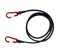 Limtula Cordon élastique avec mousqueton pour vélo, bagages, emballage de bagages, sangle élastique avec crochet pour le camping, tendeur en caoutchouc avec crochet