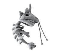 Limtula Costume pour Animal de Compagnie avec pièces de, Gray D | Détails sculptés de la colonne vertébrale et des côtes, pièces de membres en peluche connectées, look squelette de