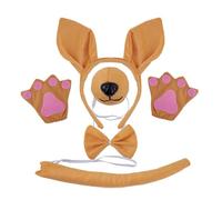 Limtula Costumes de kangourous 1/3 / 4/5 / 6, cosplay, Four piece set, E