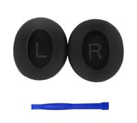 Limtula Coussinets d'oreille en Tissu De Soie Glacée Isolation Acoustique Améliorée pour Casque Space Q45 Couvre-Oreille Confortable Isolation Phonique Oreillettes