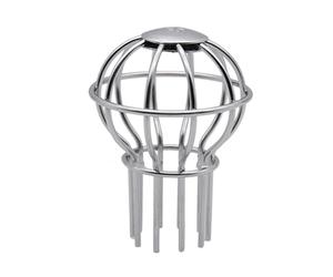 Limtula Couvercle de Drainage Rond Anti-Blocage Robuste, Conception en dôme en Acier Inoxydable, Protection de gouttière de Balcon avec Couvercle de Drainage sphérique à Installation Rapide pour Toit