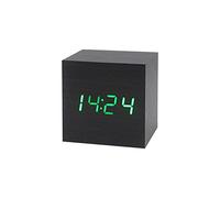 Limtula Cube en Bois, réveil à Commande vocale, Horloge décorative, G
