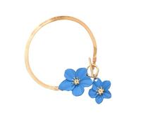 Limtula de cheville à fleurs féminines, chaîne en fer, ajustement réglable, accessoire de bijoux de plage, tenues élégantes, rehausseur pour sa chaîne de cheville réglable florale