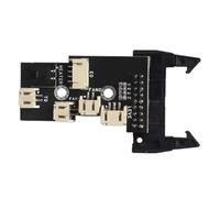 Limtula De Connexion d ' extrémité Chaude d ' extrudeuse tolérante à la, Ajustement Parfait pour Les imprimantes, Carte Adaptateur Hotend, Connexion d ' extrémité Chaude d ' extrudeuse Noire