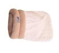Limtula de Couchage pour Chat, Couverture d ' Hiver en Polaire, White | Couverture chaude pour chiens et chats, nid en fourrure douce, lit pour animaux de compagnie avec poche de sommeil