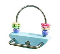 Limtula de Jeu à mâcher sûr, Jouet Amusant à Suspendre pour Oiseaux, de Jeu coloré pour perroquets avec Jouet à mâcher pour perroquets, Divertissement interactif, perchoir à Oiseaux