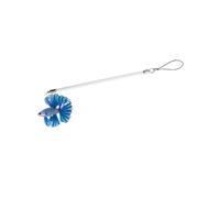 Limtula de leurre d ' Aquarium pour Affichage Betta, Tige Transparente avec Ornement Suspendu et de Mouvement visuel pour Utilisation en Aquarium, bâton de Teaser de Poisson, de de