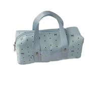 Limtula de Rangement pour Quotidien avec Finition en Tissu Doux, poignées de Transport, Fermeture à glissière pour Le Rangement de Bureau en Classe, à stylos Portable avec Ouverture à