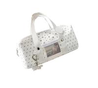 Limtula de Rangement pour Quotidien avec Finition en Tissu Doux, poignées de Transport, Fermeture à glissière pour Le Rangement de Bureau en Classe, à stylos Portable avec Ouverture à
