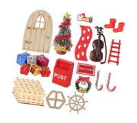 Limtula Décor de Maisons de poupées de Vacances, Petit Arbre de noël