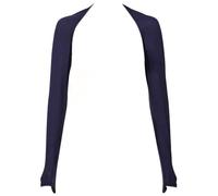 Limtula Demi-châle fin et résistant au soleil, manches d'épaule multifonctionnelles, longues épaules enveloppantes pour activités de plein air, bras élastique, bleu marine, taille unique