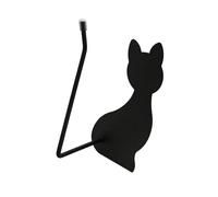 Limtula Distributeur de Rouleaux de mouchoirs à Crochet adhésif en Forme de Chat, pour la Maison, Le Bureau, la Cuisine, décoration de Salle de Bains, Crochet à Chat