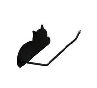 Limtula Distributeur de Rouleaux de mouchoirs à Crochet adhésif en Forme de Chat, pour la Maison, Le Bureau, la Cuisine, décoration de Salle de Bains, Crochet à Chat
