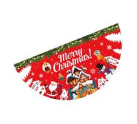 Limtula Drapeau de festival à suspendre à une porte, décoration de Noël en polyester lavable, parfait pour les fêtes de fin d'année, décoration de fête de Noël, bannières de porte