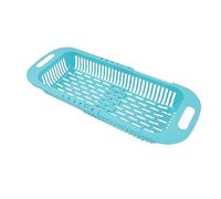 Limtula Égouttoir à Vaisselle Extensible, Panier de vidange, Blue | Panier de vidange de rangement extensible, légumes, fruits, vaisselle, facile à utiliser, égouttoirs à