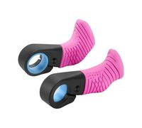 Limtula Embouts de guidon de vélo avec marqueurs gauche et droite pour guidon de VTT en nylon Poignées intérieures Poignées ergonomiques Repose-pieds de montagne