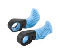 Limtula Embouts de guidon de vélo avec marqueurs gauche et droite pour guidon de VTT en nylon Poignées intérieures Poignées ergonomiques Repose-pieds de montagne