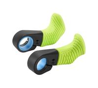 Limtula Embouts de guidon de vélo avec marqueurs gauche et droite pour guidon de VTT en nylon Poignées intérieures Poignées ergonomiques Repose-pieds de montagne