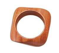 Limtula Empilable Léger en Bois Géométrique Fabriqué À La Main pour Les Femmes Bijoux Décontractés Ou Formels De Tous Les Jours Accessoire De Mode en Bois Contemporain