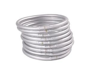 Limtula en gelée léger et Mignon, rempli de Feuille d ' Or, Tubes en Silicone empilés en Plastique, Bracelets de fête adaptés Dames et Filles Bracelets en Silicone pour Femmes