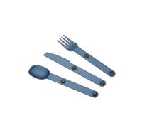 Limtula Ensemble d ' ustensiles de Voyage magnétiques 3 pièces, Fourchette cuillère en Aluminium Outils de dîner en Plein air Couverts magnétiques Portables