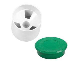 Limtula Ensemble de gobelets pour Putting d ' arrière-Cour | Accessoire de forage à domicile, entraîneur ABS à profil bas, couvercle moulé, aide verte d ' intérieur, pièce de