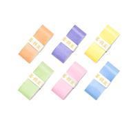 Limtula Enveloppement adhésif pour Raquette | Bande de surgrip en PU mat, ensemble de couleurs de 6 pièces, accessoire de pratique de badminton, de