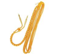 Limtula Épaulettes d ' Uniforme Professionnel tressées, épaulettes d ' Uniforme de Capitaine, Cordon d ' épaule à Franges pour Artiste de scène, Cordon d ' épaule pour l ' école, Pointed Yellow