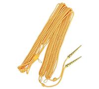 Limtula Épaulettes d ' Uniforme Professionnel tressées, épaulettes d ' Uniforme de Capitaine, Cordon d ' épaule à Franges pour Artiste de scène, Cordon d ' épaule pour l ' école, Ordinary Yellow