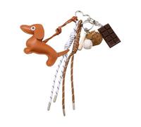 Limtula Événement Catching Designs Rétro Chien Viennois Porte-clés Charme Pendentif Artisanat Fin dans les Modèles Portables Quotidien Utilisation Décontractée