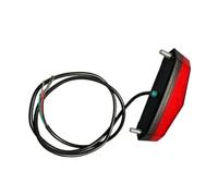 Limtula Feu arrière de vélo électrique, Lampe d ' Avertissement à 2 Modes | à goujon, boîtier ABS à lentille rouge, mise à niveau arrière de 12 à 80 volts pour les voyages nocturnes