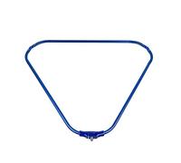 Limtula Filet de pêche à Cadre Rond/Triangulaire, en Alliage d ' Aluminium, Accessoire de pêche, Cadre de Remplacement Pliable