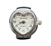 Limtula Forme Montre Anneaux Vintage Punk Élastique Extensible Quartz Montres pour Femmes Hommes Hip Hop Couple Anneaux Bijoux À La Mode Montre Anneau