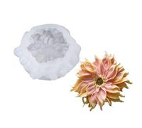 Limtula Forme Mousses gâteau moule de qualité alimentaire Silicone chocolat Dessert moule de cuisson réunion de famille ustensiles de cuisson en forme de fleur Mousses moule Silicone