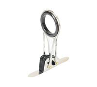Limtula Guides de Canne à pêche Professionnels en Acier | Guides anti-Corrosions lisses pour canne à eau salée, pièce de rechange pour pêcheurs, léger, équipement de pêche