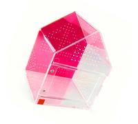 Limtula Habitat pour Reptiles Contenant Une Ventilation, Fermeture magnétique, Chambre Transparente, enclos pour créatures Miniatures, Terrariums