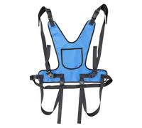 Limtula Harnais de sécurité Anti-Chute pour Fauteuil Roulant pour Patients paralysés Conception Ergonomique Sangles réglables Matériaux en Nylon Harnais antidérapant pour Fauteuil Roulant