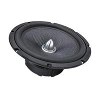 Limtula Haut-Parleur sonore de véhicule supérieur de 6.5 Pouces, capacité de 30W, y Compris 8ohms et Couvercle en Caoutchouc Flexible, klaxon sonore de Voiture