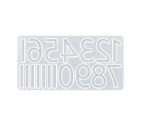 Limtula Horloge Bricolage Chiffre Romain Moule Pendentif Miroir, A