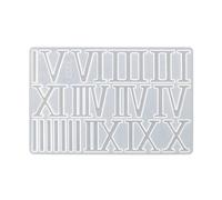 Limtula Horloge Bricolage Chiffre Romain Moule Pendentif Miroir, B