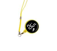 Limtula Horloge électronique porte-clés multifonction pour étudiant - Petite montre de poche numérique pour une heure précise - Petite montre de poche, jaune