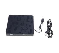 Limtula Interfaces USB Type C Haute Vitesse Lecteur Optique Externe avec Port d ' Alimentation Hubs USB pour CD VCD Graveurs de Portables pour Ordinateur Portable C CD/Lecteur Externe