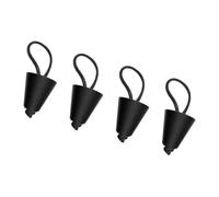 Limtula Jeu de Bouchons de Remplacement pour Points de vidange de | Couvertures coniques flexibles en silicone avec boucle de cordon, utilisation facile à presser, paquet de 4