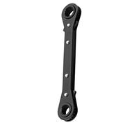 Limtula Jeu de clés à cliquet directionnelles 6 à 21 mm, double tête, résistant à la rouille, outil rapide galvanisé, réparation des espaces restreints, outil résistant à la rouille, 11X13