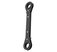 Limtula Jeu de clés à cliquet directionnelles 6 à 21 mm, double tête, résistant à la rouille, outil rapide galvanisé, réparation des espaces restreints, outil résistant à la rouille, 19X21