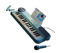 Limtula Jouet Musical numérique pour avec Microphone, Blue | Divers effets sonores et modèles musicaux avec de multiples fonctions pédagogiques pour les activités d ' éducation