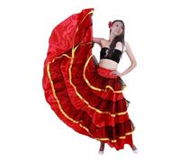 Limtula Jupe Longue superposée, Jupe de Danse Flamenco Big | Balançoire