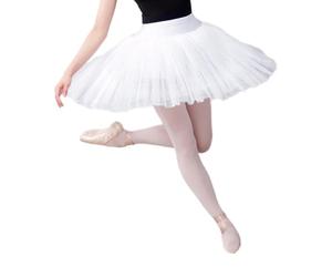 Limtula Jupe plissée à Volants en Tulle à 7 Couches avec Culotte, Jupes Tutus de Plateau de Danse de Ballet pour Spectacles sur scène de Festival Ballet Platter Skirt