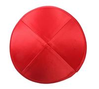 Limtula Kippa légère en polyester pour religieux confortable respirant casquette Yarmulke, Rouge, taille unique