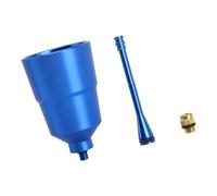 Limtula Kit de purge de frein hydraulique en aluminium durable pour freins à disque compatible avec l'entretien des vélos de montagne, entonnoir de purge de frein portable